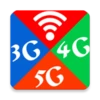 Cellular signal strength meter